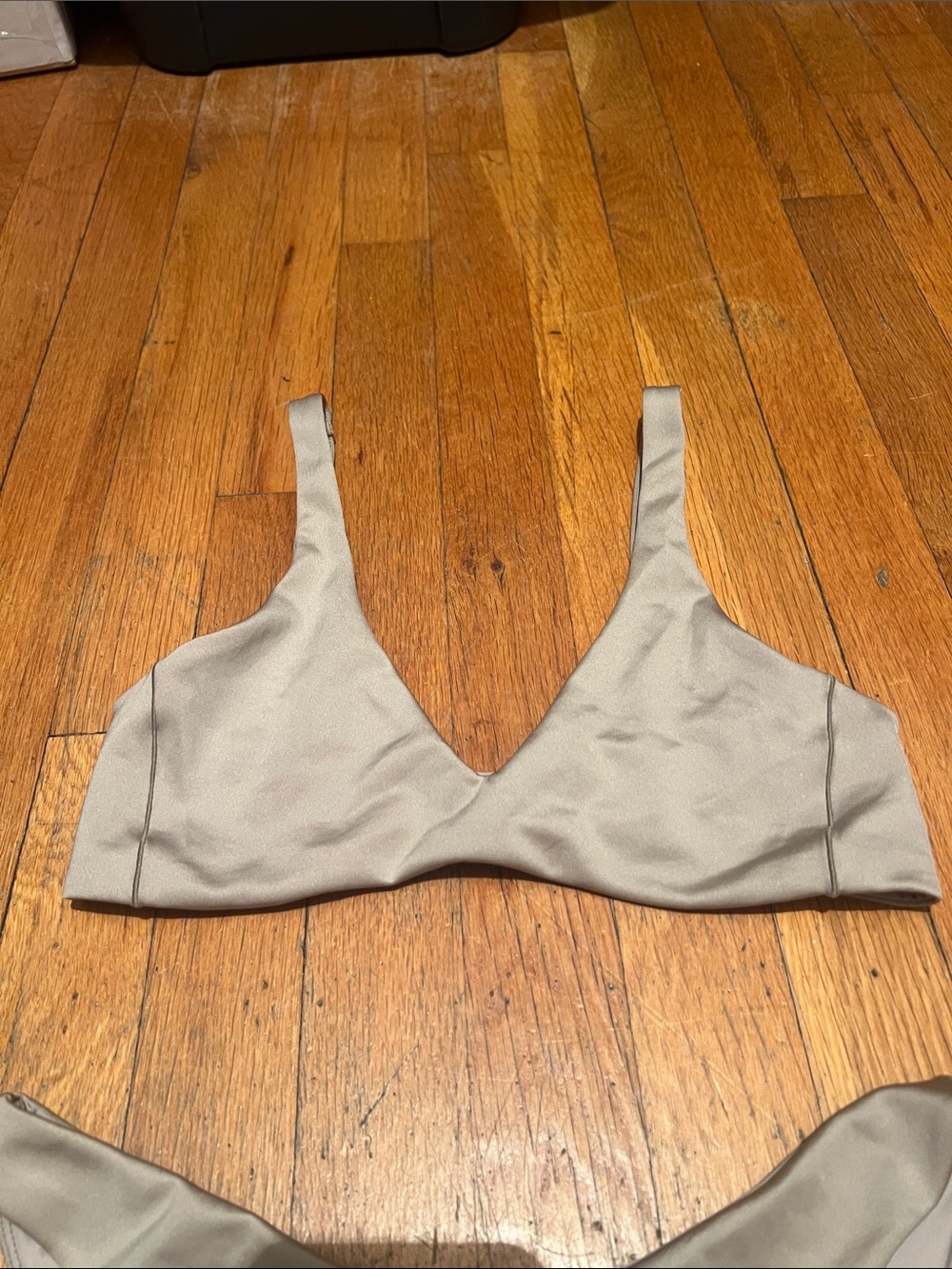 Left On Friday Beige Ribbed Bikini Set - Picture 5 of 16